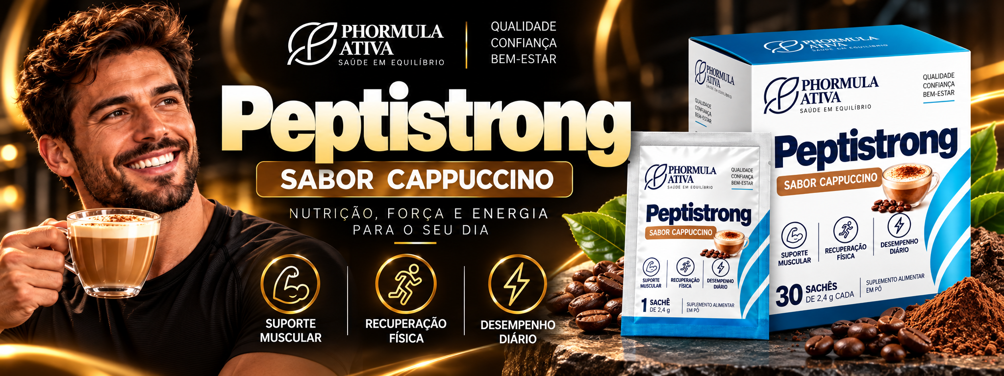 Peptistrong Capuccino